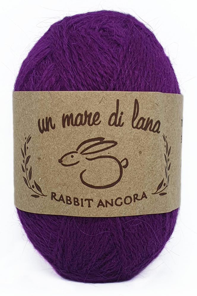 Пряжа Rabbit Angora Wool Sea (087), 25г, 160м, 70% пух кролика, 30% нейлон (2 шт.)  #1