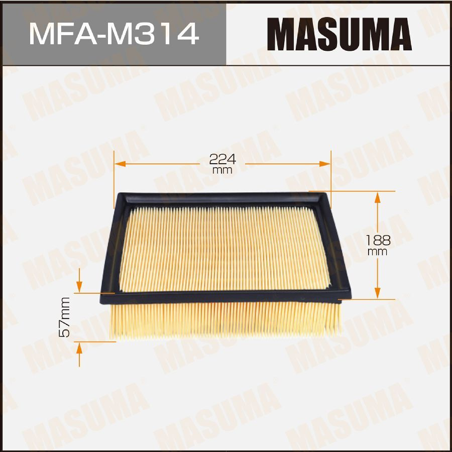 Masuma Фильтр воздушный арт. MFAM314 #1