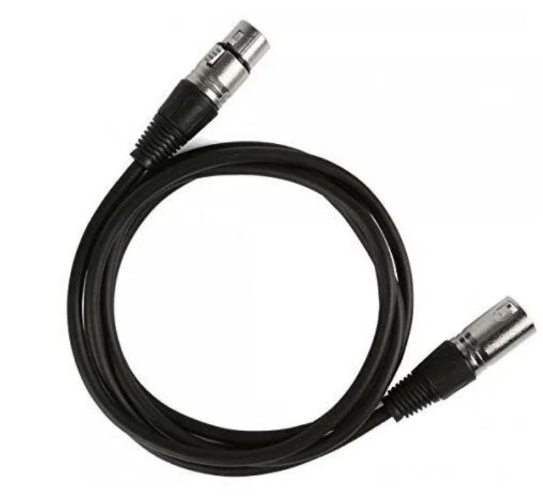 NeeWer Аудиокабель XLR/XLR, 3 м, черный #1