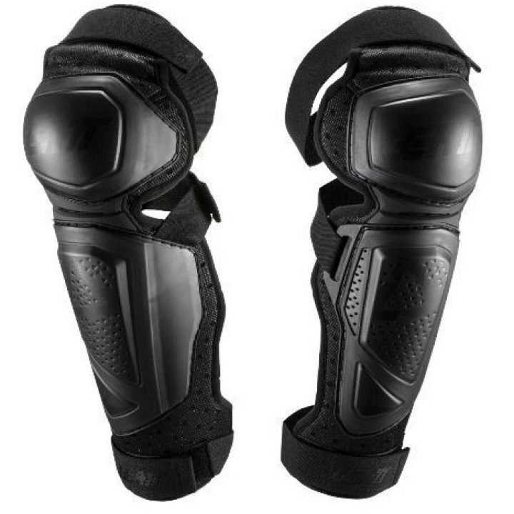 Наколенники Leatt 3.0 Knee & Shin Guard EXT, S/M, 2024, комплект, 2 шт / мотозащита для ног на липучках #1