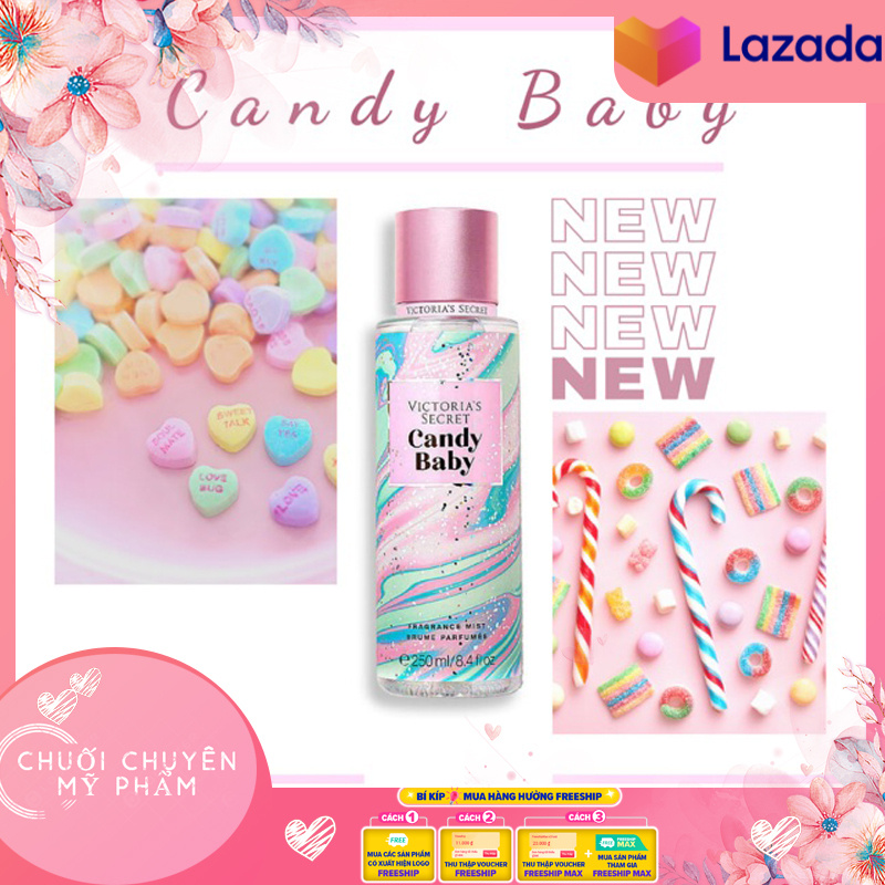 Victorias secret Candy Baby спрей для тела Candy Baby, Fragrance Body Mist, 250ml #1
