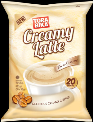 Кофейный напиток 3в1 Торабика "Cremy latte" 20 пак по 30 г #1