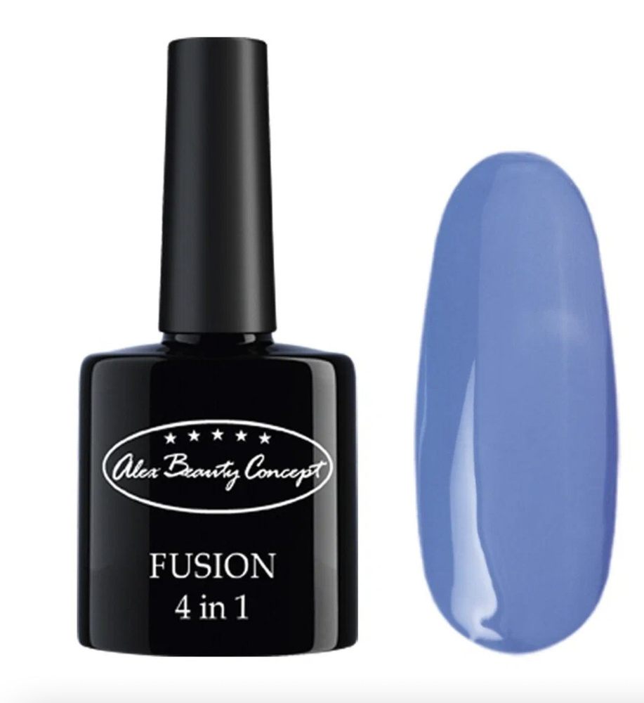 Alex Beauty Concept гель лак для ногтей FUSION 4 IN 1 GEL, 7.5 мл., цвет джинсовый/голубой.  #1