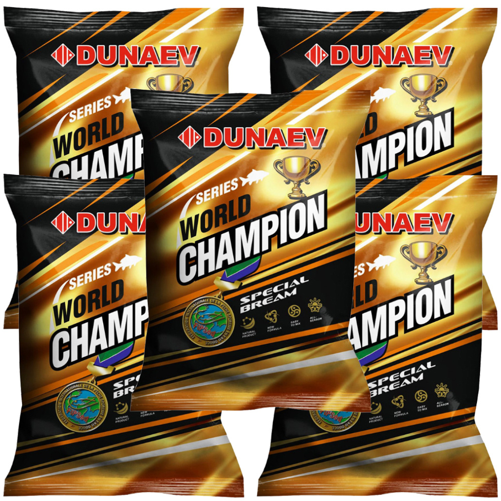 Прикормка Dunaev WORLD CHAMPION Bream Special (5 упаковок/ 5 кг) #1