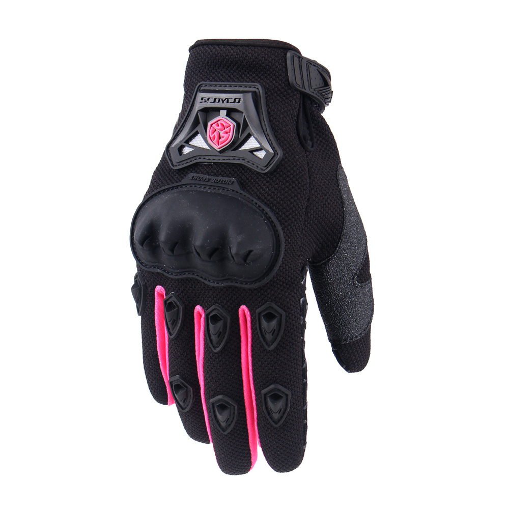 Мотоперчатки женские Scoyco MC29W (PP) Pink L #1
