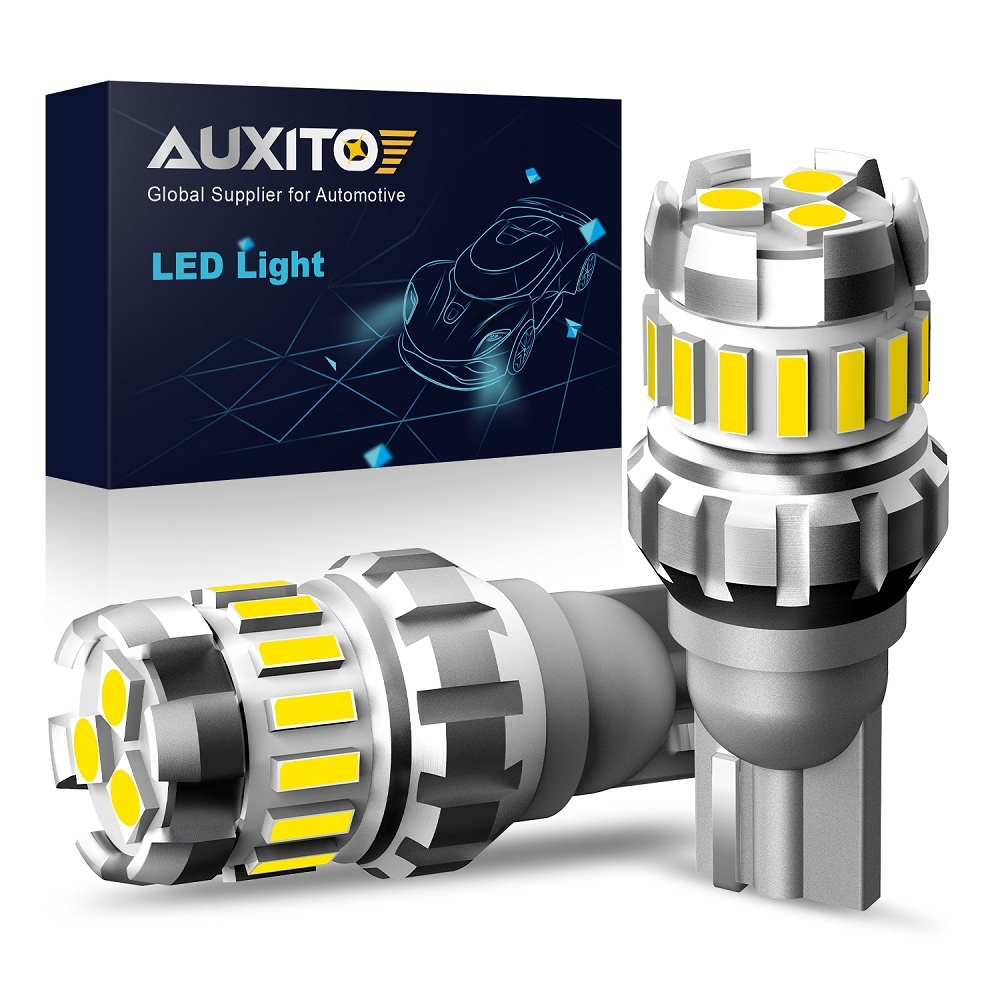 Светодиодная автомобильная лампа Auxito цоколь T15 (W16W) . Цвет свечения: белый. (2 шт)  #1