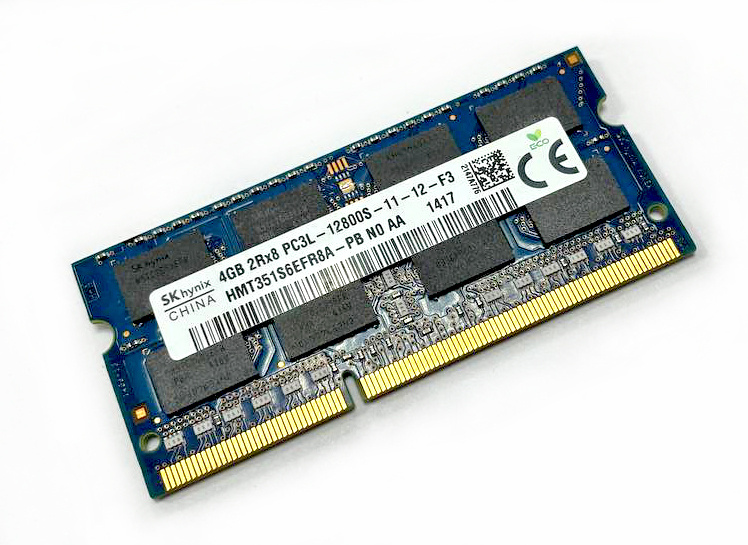 Hynix Оперативная память DDR3L 4Gb 1600 Mhz PC3L-12800S SoDimm HMT351S6EFR8A-PB 1x4 ГБ (HMT351S6EF8A-PB) #1