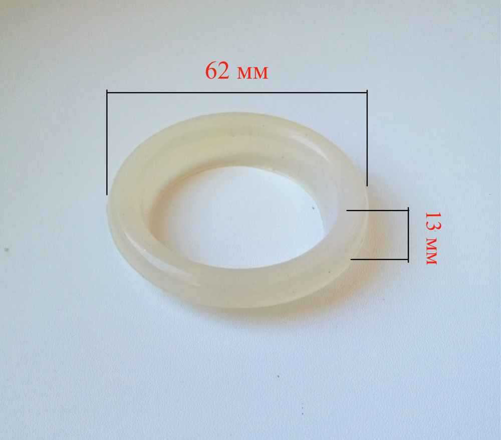 Уплотнительная прокладка для ТЭНов водонагревателей, 4 низкая RF (диаметр 62 мм)  #1
