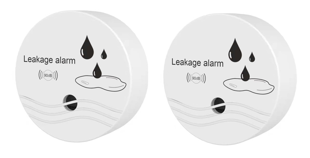 Комплект датчик протечки воды со звуковым оповещением ALFA W10 2 шт.  #1