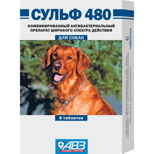 Сульф 480, таблетки, № 6 #1