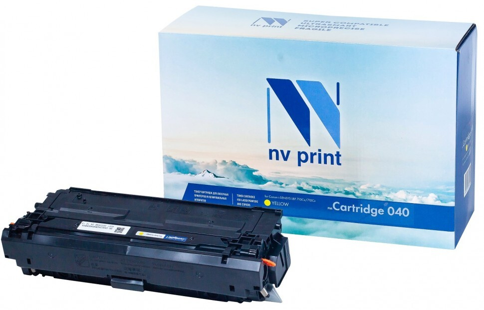 Картридж NV Print 040 Yellow для Canon i-SENSYS LBP 710Cx/ 712Cx, 5400 страниц #1