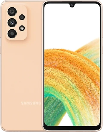 Samsung Смартфон Galaxy A33 5G 6/128 ГБ, оранжевый. . Уцененный товар  #1