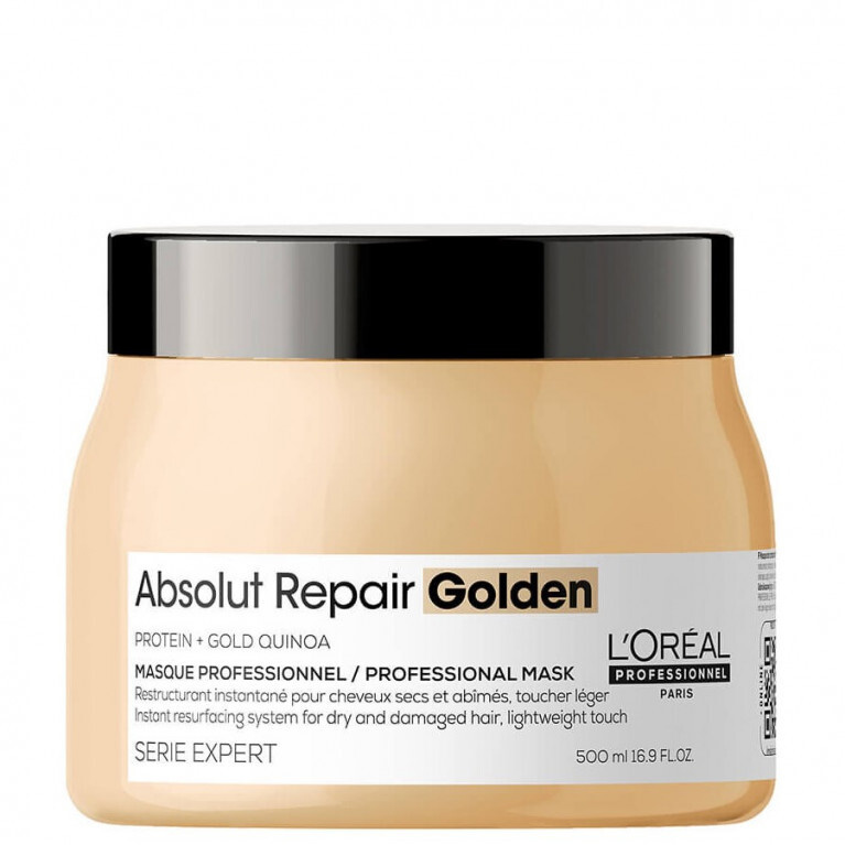 Loreal Professionnel Маска с золотой текстурой для восстановления поврежденных волос Serie Expert Absolut #1