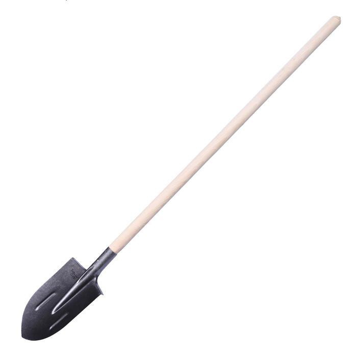 Лопата штыковая, деревянный черенок, без ручки #1