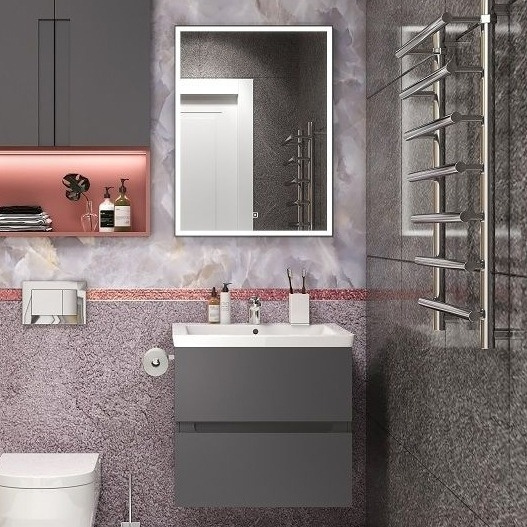 Мебель для ванной Art&Max Techno подвесная, 70, смоки софт #1
