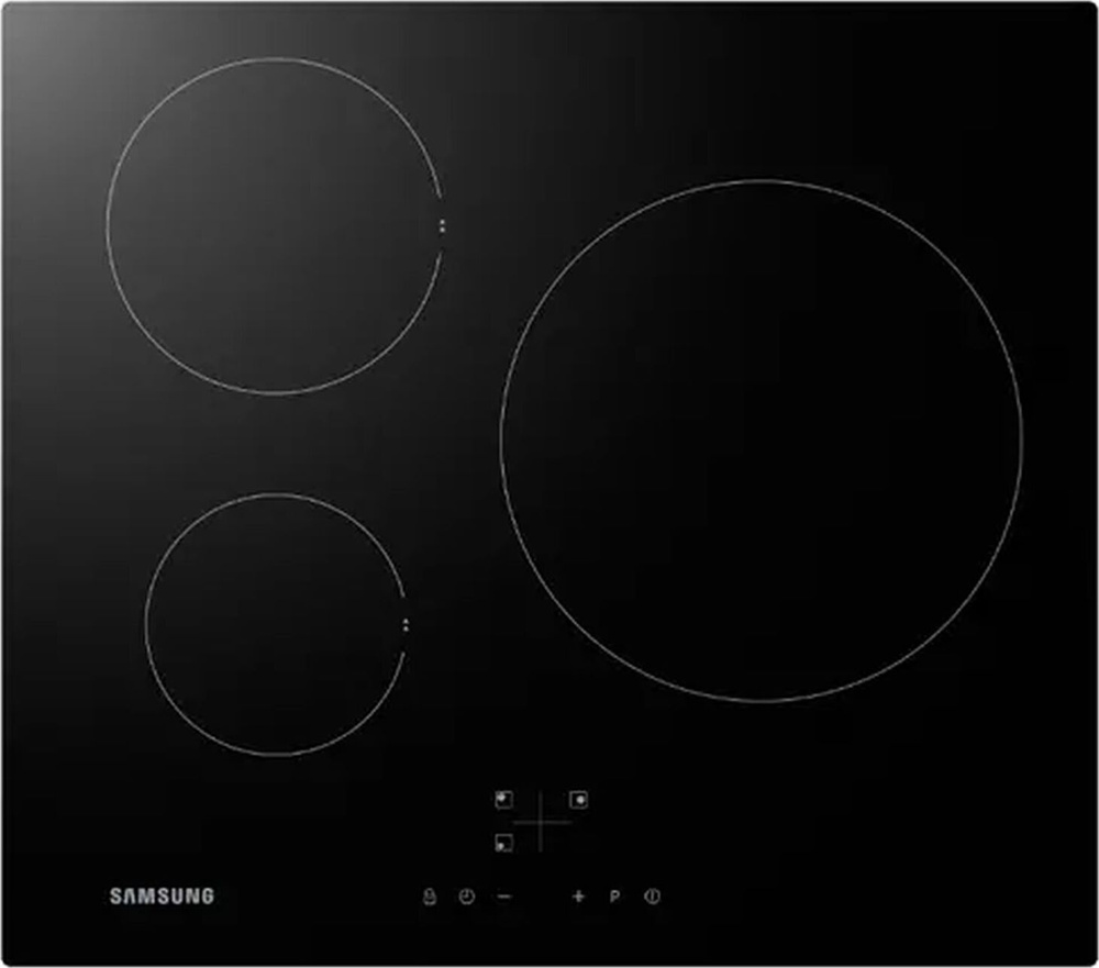 Samsung Индукционная варочная панель NZ-63F3NM1AB/WT, черный. Уцененный товар  #1