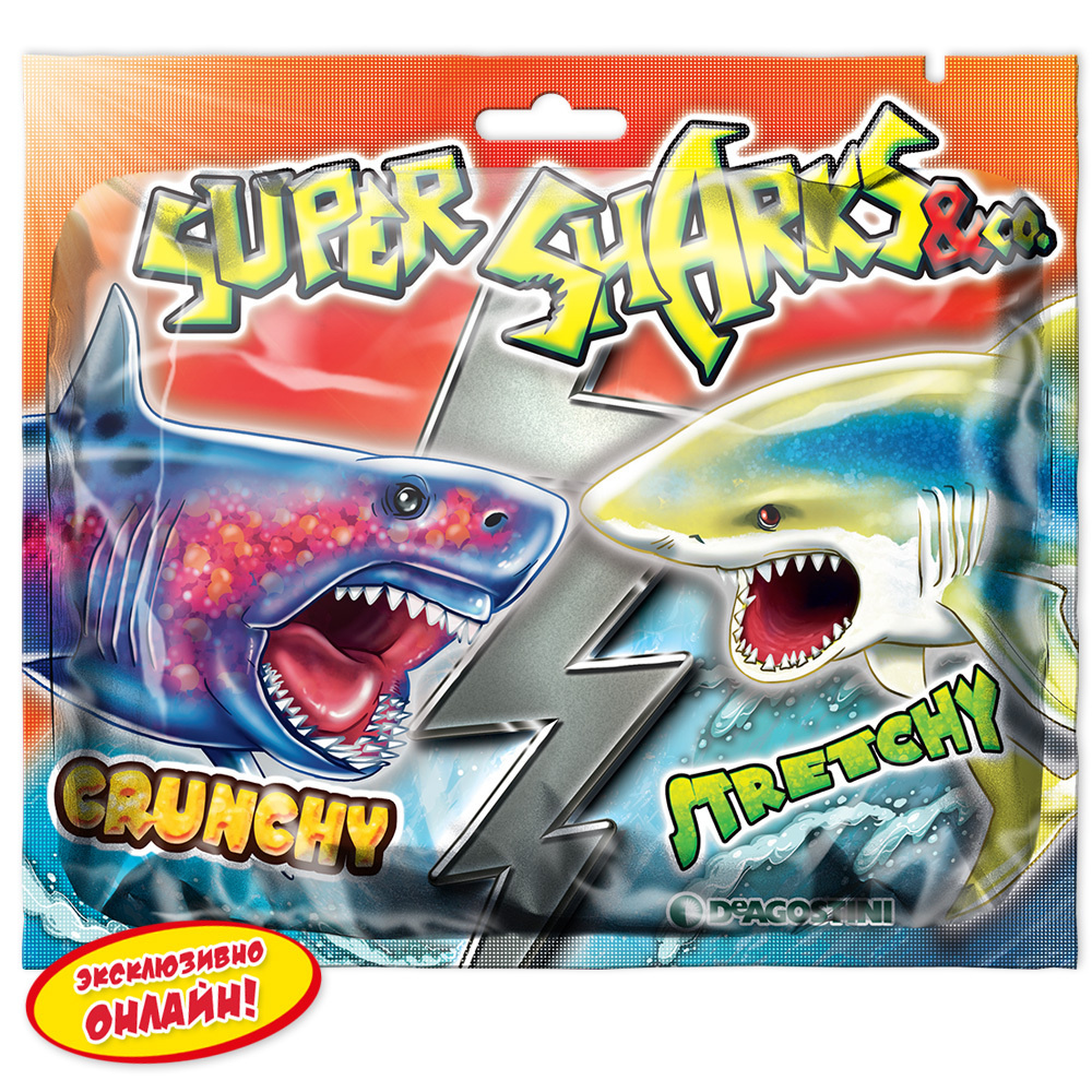 Фигурка-игрушка DeAgostini Супер Акулы и Ко МАКСИ / Super Sharks & Co MAXI, 1 игрушка  #1