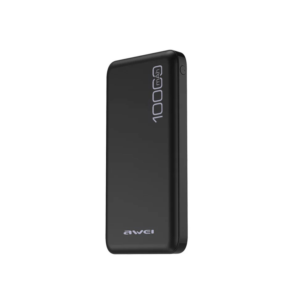 Awei Внешний аккумулятор Портативный внешний аккумулятор Awei P28K Power Bank 10000mAh Черный  #1