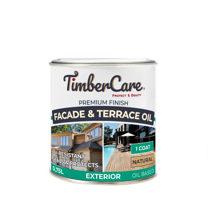 Масло для фасадов и террас TimberCare Fa ade&Terrace Oil натуральный 0,75 л  #1