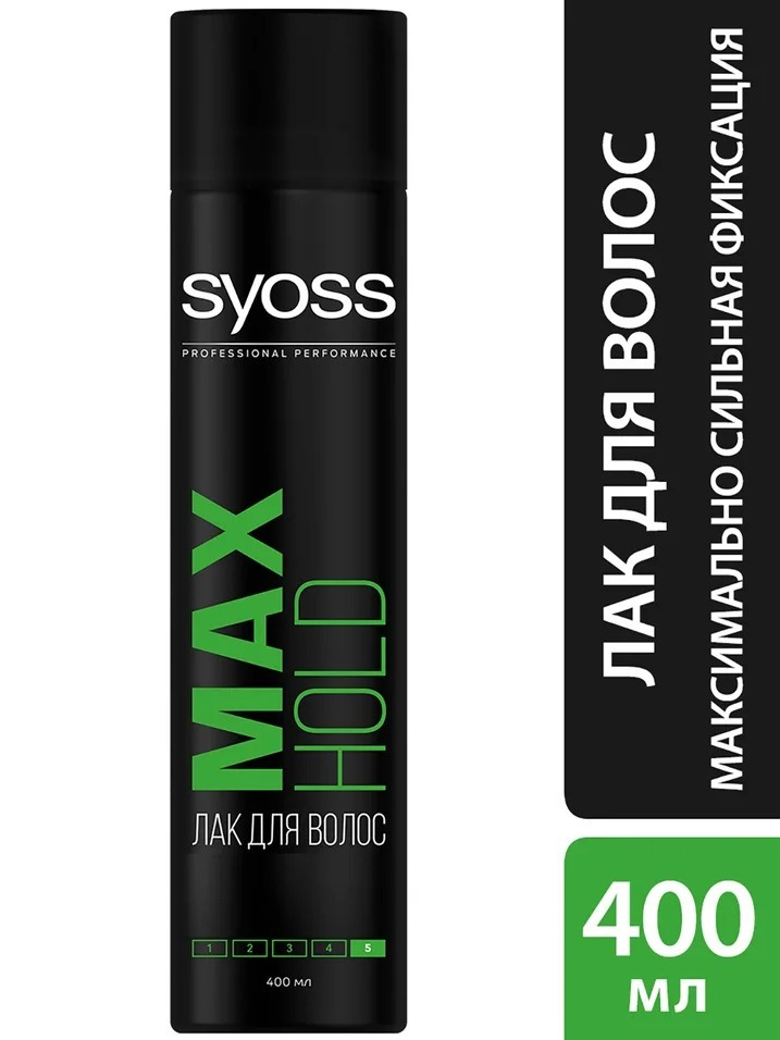 Syoss / Лак для укладки волос Syoss Max Hold Максимальная стойкость без склеивания Максимально сильная #1