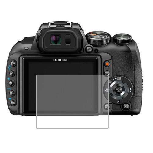 FujiFilm FinePix HS10 (FinePix HS11) защитный экран для фотоаппарата Гидрогель Прозрачный (Силикон)  #1