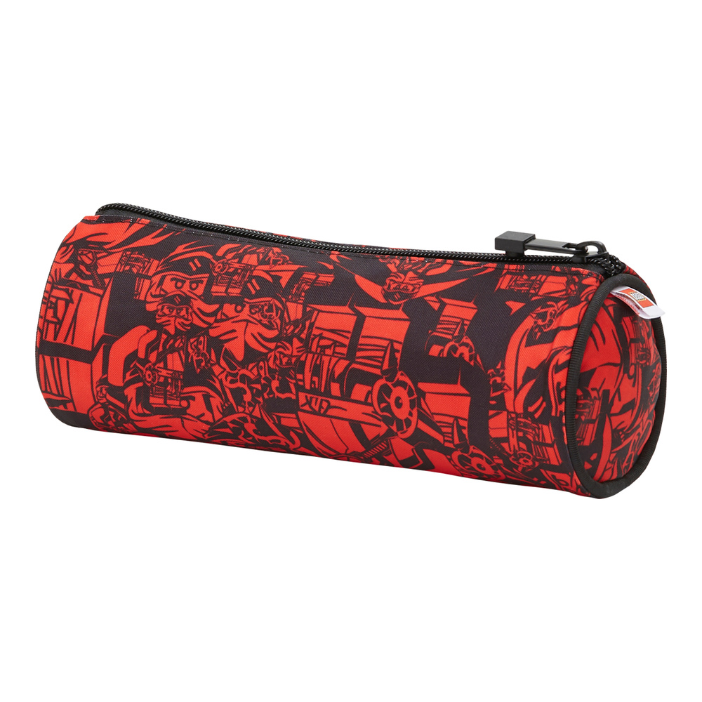 Пенал LEGO Round Pencil Roll NINJAGO, Red #1