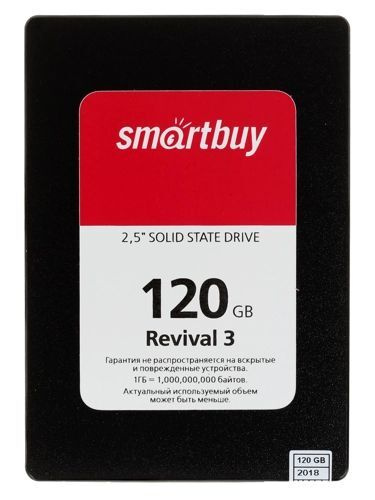 SmartBuy 120 ГБ Внутренний SSD-диск Revival 3 SB120GB-RVVL3-25SAT3 (SB120GB-RVVL3-25SAT3)  #1