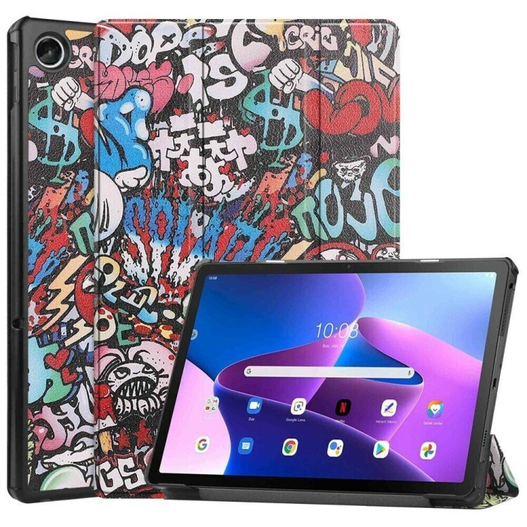 Планшетный чехол для Lenovo Tab M10 Plus (Gen 3) / Lenovo Xiaoxin Pad 2022 (Graffiti)  #1