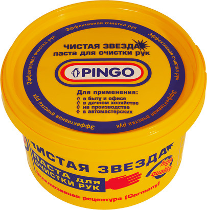 Средство для очистки рук Pingo "Чистая Звезда", контейнер 650 мл  #1