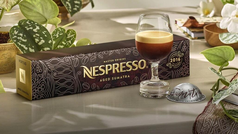 Кофе Nespresso Vertuo AGED SUMATRA Master Origins в капсулах, объем 80 мл, 10 шт  #1