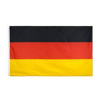 Флаг Германии, 90x150 см, без флагштока, Немецкий триколор большой  #1