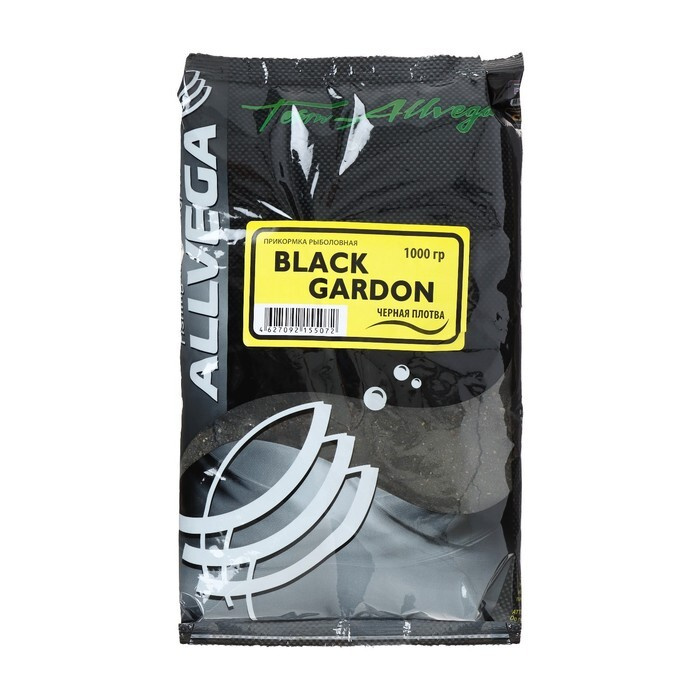 Прикормка ALLVEGA Team Black Gardon, черная плотва, 1 кг #1