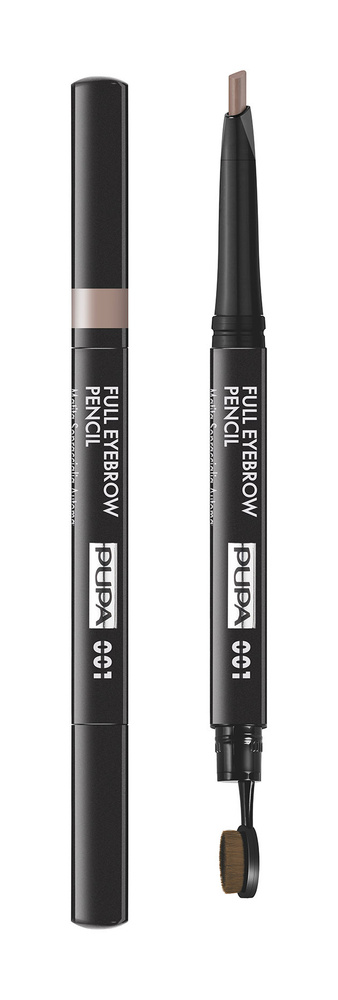 PUPA Карандаш для бровей Full Eyebrow Pencil, 0,2 г, 001 #1