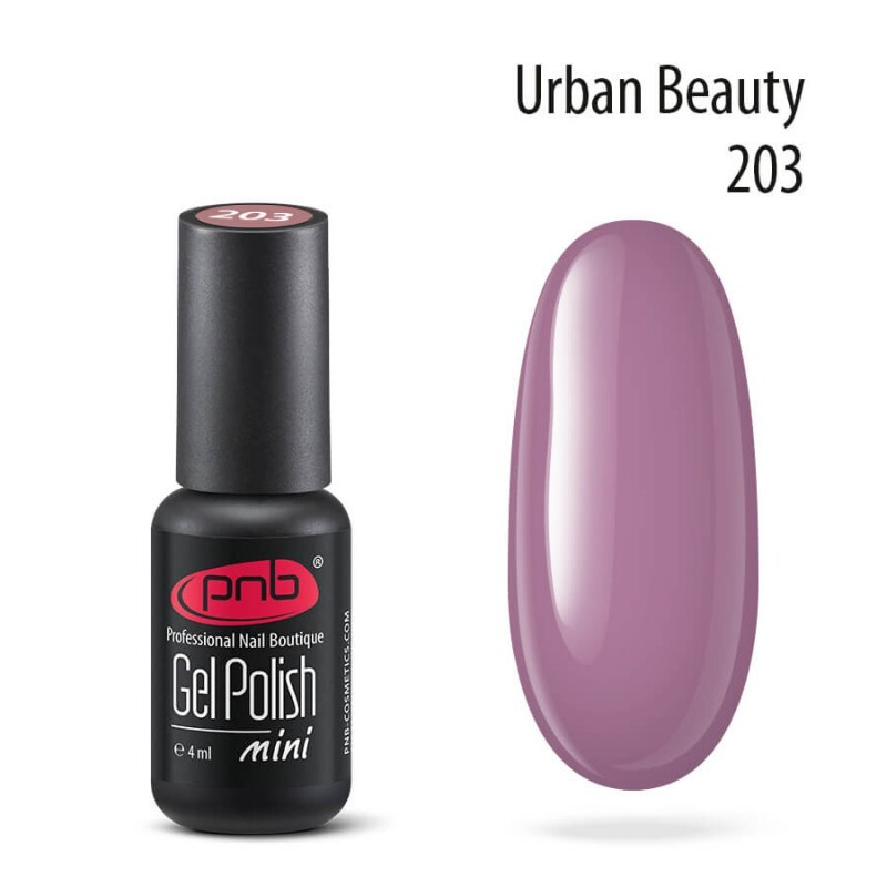 Гель лак для ногтей PNB Gel Polish UV/LED 203 покрытие для маникюра и педикюра глянцевый urban beauty #1