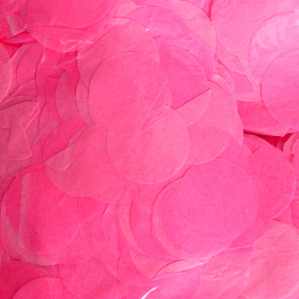 Страна Карнавалия Конфетти Круглые Бумага, размер 2,5 см, цвет розовый 2.5 см  #1
