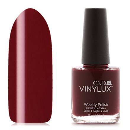 Недельный лак для ногтей VINYLUX CND Oxblood № 222 #1