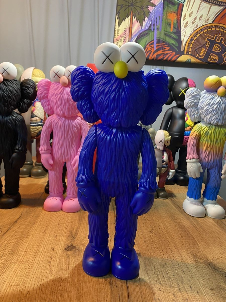 Подарок для Интерьера интерактивная Игрушка Bearbrick Kaws #1