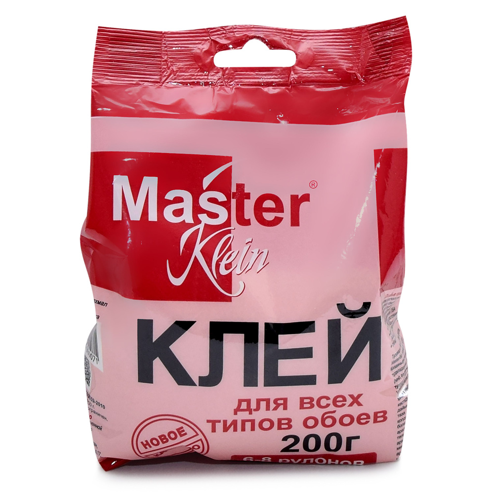 Клей обойный универсальный Master Klein 200гр пакет #1