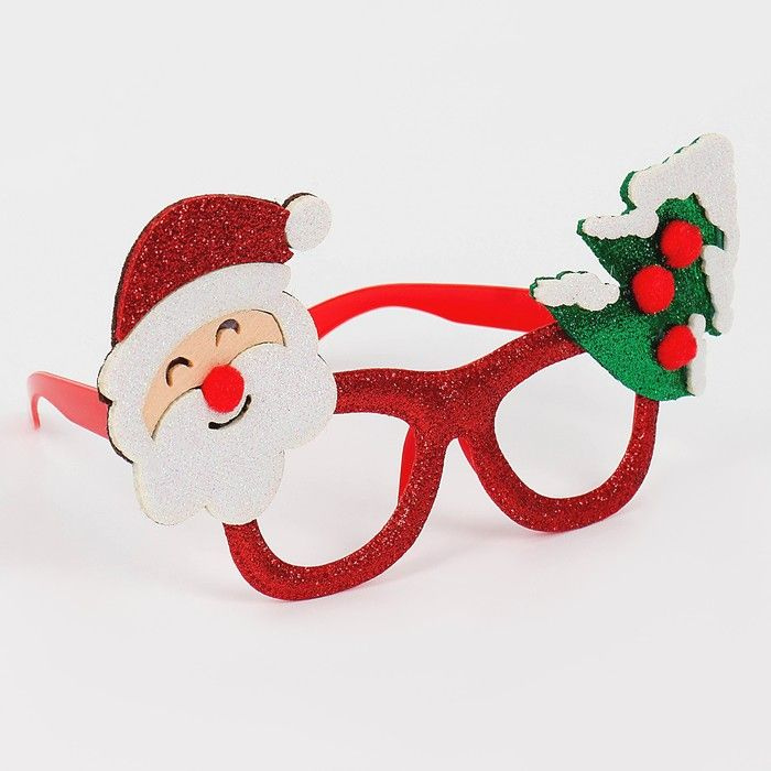Карнавальные очки "Новый год" #1