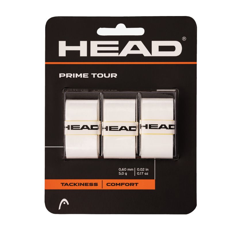Обмотка для ручки ракетки HEAD Overgrip Prime Tour x3, White #1