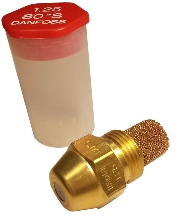 Форсунка Danfoss 1.25 80S для тепловой дизельной пушки, горелки ...
