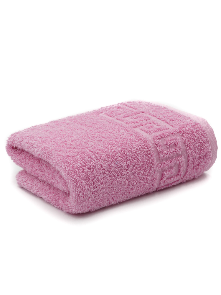 Полотенце DreamTEX лицевое 50 х 90 см розовый #1