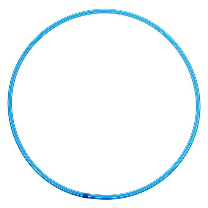 Соломон, Обруч гимнастический, диаметр 70 см, цвет голубой  #1