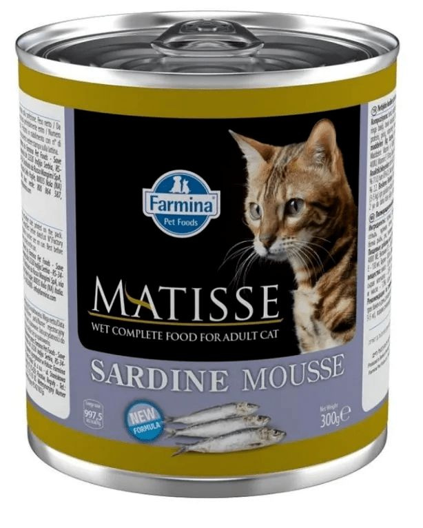 Консервы/влажный корм Farmina Matisse Cat Mousse Sardine Фармина Матисс мусс для кошек всех пород, с #1