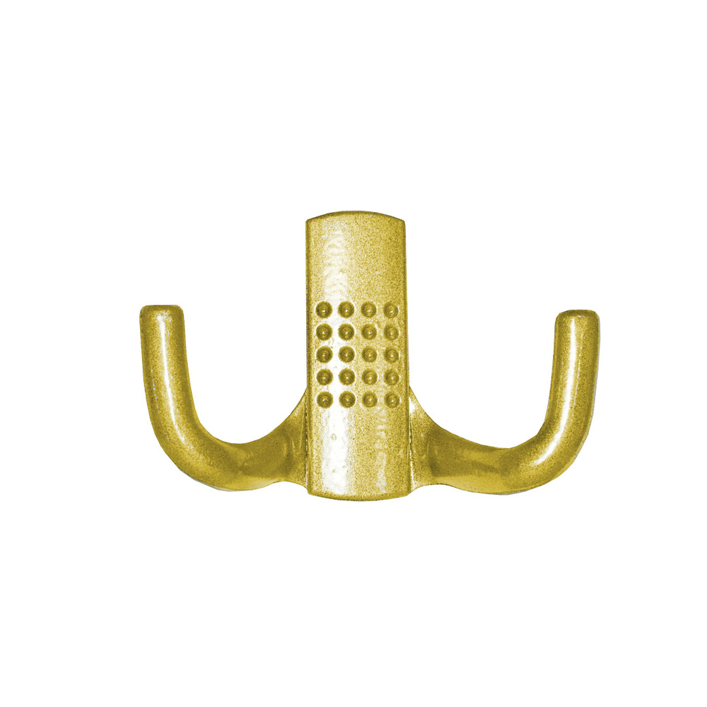 Крючок настенный со скрытым креплением КВС-2 золотой металлик  #1