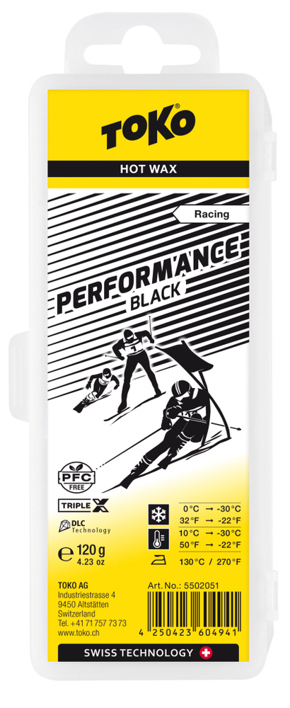 Гоночный парафин Racing Performance Black, 120 г #1