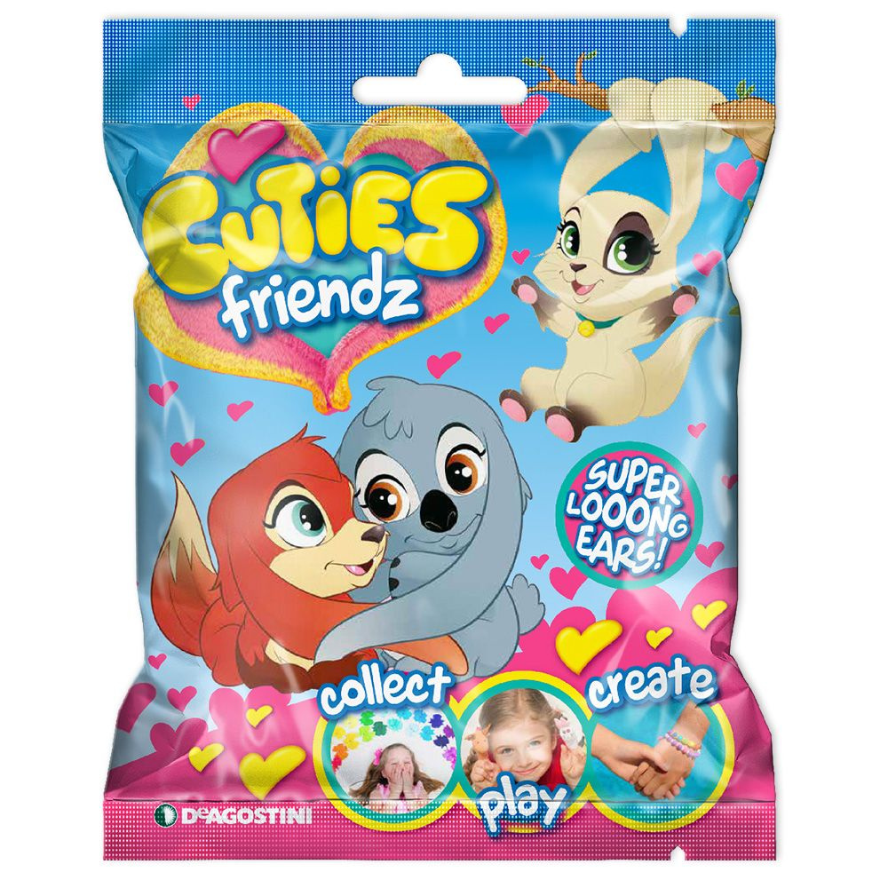 Фигурка DeAgostini Уши-Плюши с длинными ушами Cuties Friendz, 1 игрушка. -  купить с доставкой по выгодным ценам в интернет-магазине OZON (772457203)