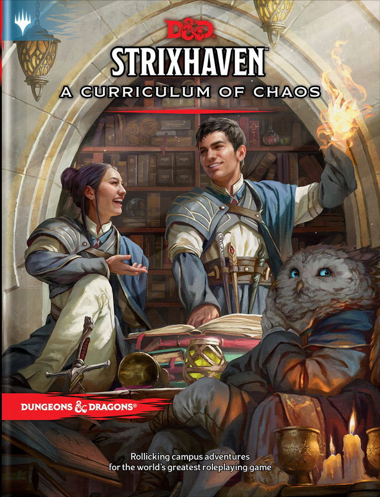 Книга приключений Dungeons and Drahons: Strixhaven: Curriculum of Chaos на английском языке  #1