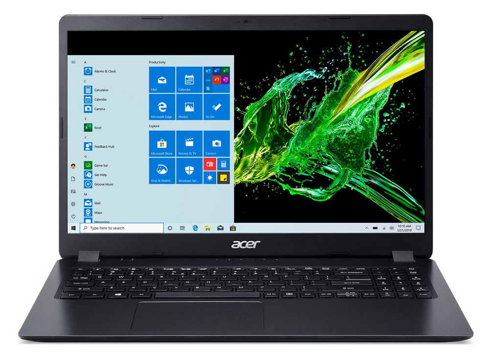 Acer Aspire 3 A315-56-31TB (NX.HS5ER.00N) Ноутбук 15,6", Intel Core i3-1005G1, RAM 4 ГБ, SSD 128 ГБ, #1