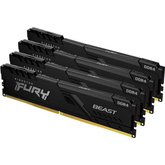 Kingston Fury Оперативная память Beast Black DDR4 3600 МГц 4x8 ГБ (KF436C17BBK4/32)  #1